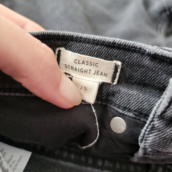 MADEWELL Classic Straight Jean Women's Jeans sz 25 - Picture 6 of 6